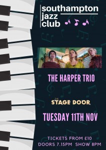Southampton Jazz Club with The Harper Trio - November 2025